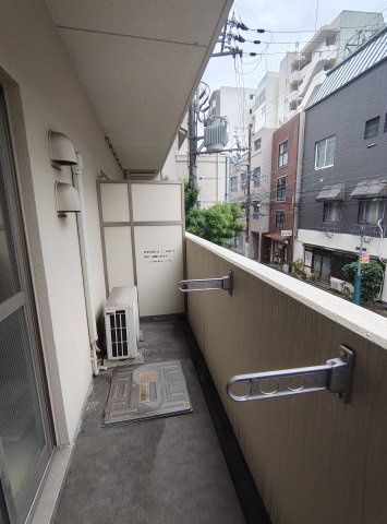 エスタンシア元町のバルコニー