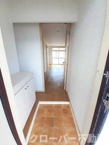 フォレストパークＡの玄関