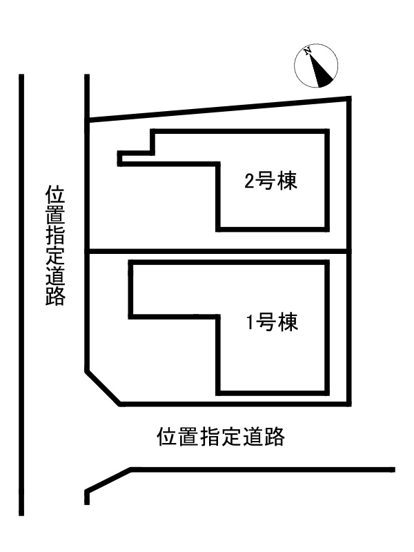 姫路市保城3期/新築戸建の区画図