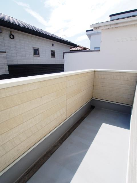 段上町８丁目戸建のバルコニー
