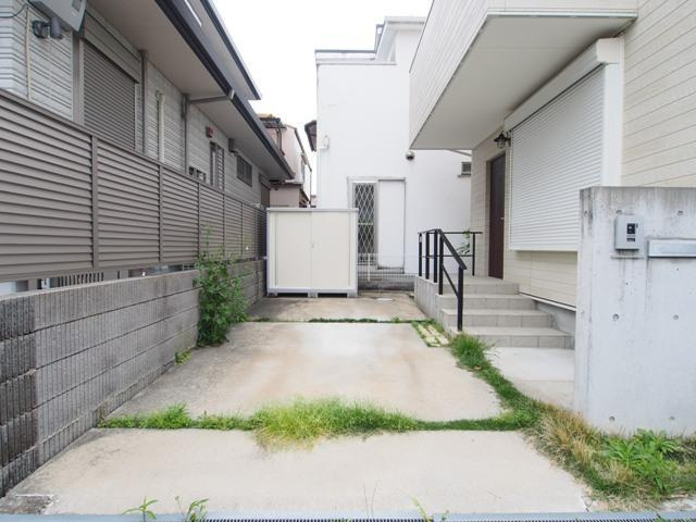 段上町８丁目戸建の駐車場