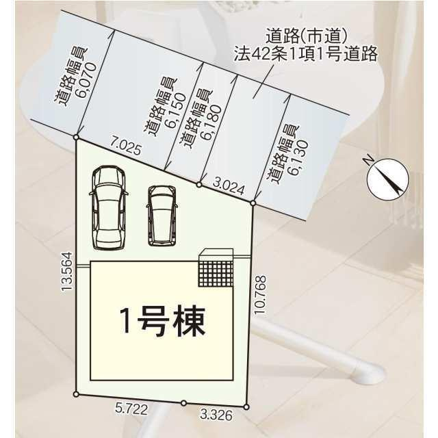 北九州市小倉南区南方　第４の区画図| 