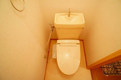 【トイレ】 | エルディム北Ｂ | 清潔感のあるトイレです