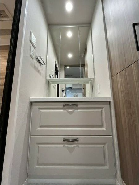 フェルム天王寺イーストの洗面所