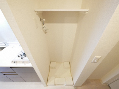 【設備】 | エステムコート難波サウスプレイスⅥラグジー | 洗濯機置き場です