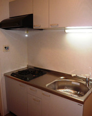 レジディア京町堀のキッチン