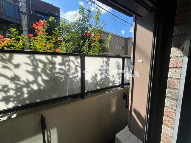 ブライズ大森東QUATTROのバルコニー