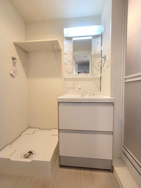 ハーモニーテラス清水丘の洗面所