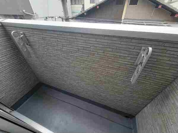 ハーモニーテラス清水丘のバルコニー