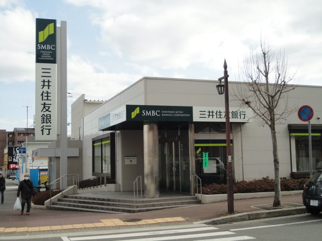 神戸市北区有野中町１丁目の賃貸マンションの周辺|三井住友銀行藤原台支店まで80ｍ