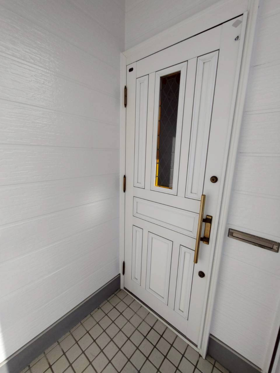 芦野3丁目中古住宅の玄関