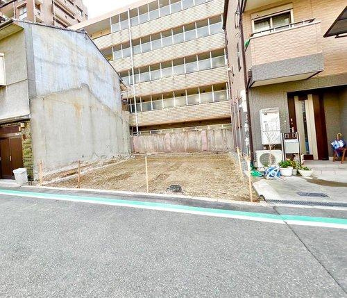 大阪市北区本庄東2丁目　【　土地　】の前面道路含む現地写真|前面道路含む現地写真