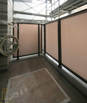 クレストコート靱公園THE CLASSのバルコニー