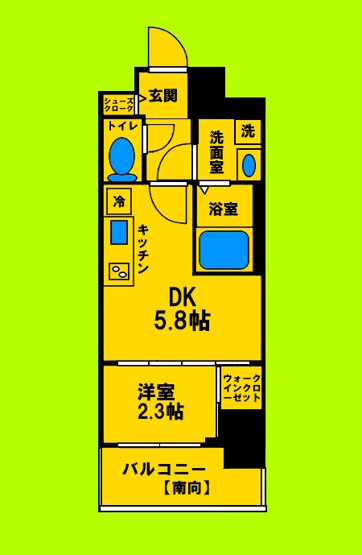 【間取り】 | セレニテ江坂グランデ | ゆとりある室内空間と生活動線にこだわった間取りです♪