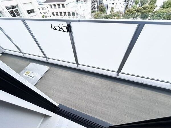 Vesta京町堀のバルコニー