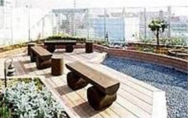 Urban Link蒲田のバルコニー