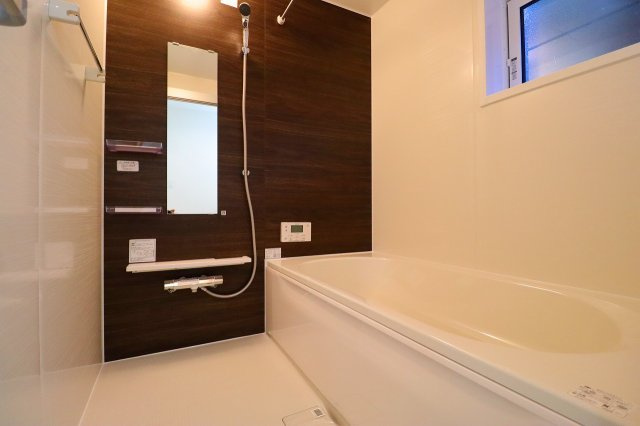 新築戸建・新築建売　伊達市梁川町中久保【耐震＋制震】梁川小・梁川中の浴室