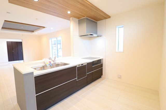 新築戸建・新築建売　伊達市梁川町中久保【耐震＋制震】梁川小・梁川中のキッチン