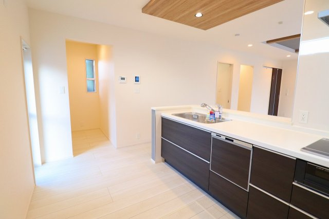 新築戸建・新築建売　伊達市梁川町中久保【耐震＋制震】梁川小・梁川中のキッチン