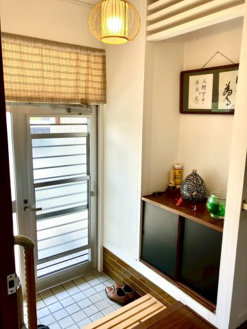 丸亀市飯山町東坂元　飯野山が見えるリフォーム平屋の玄関