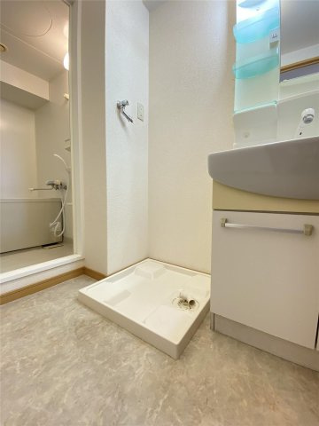 熊本市東区健軍３丁目の賃貸マンションの洗面所