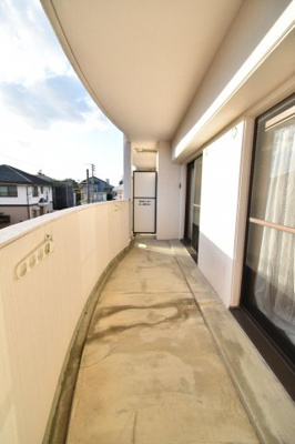 【バルコニー】 | ドミールパレス櫛原 | 陽当たり良好なバルコニーです