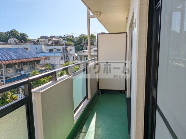 フローラルマンションのバルコニー