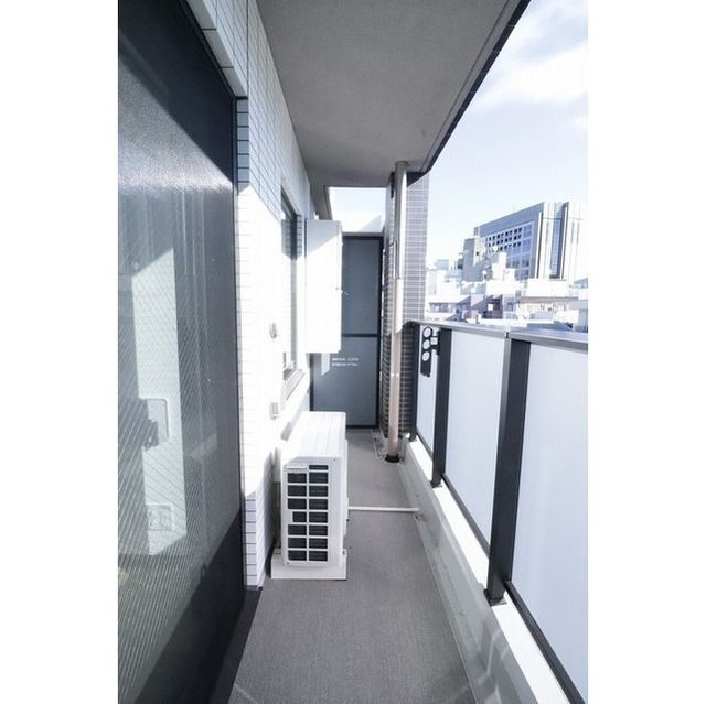 ミュプレ渋谷のバルコニー