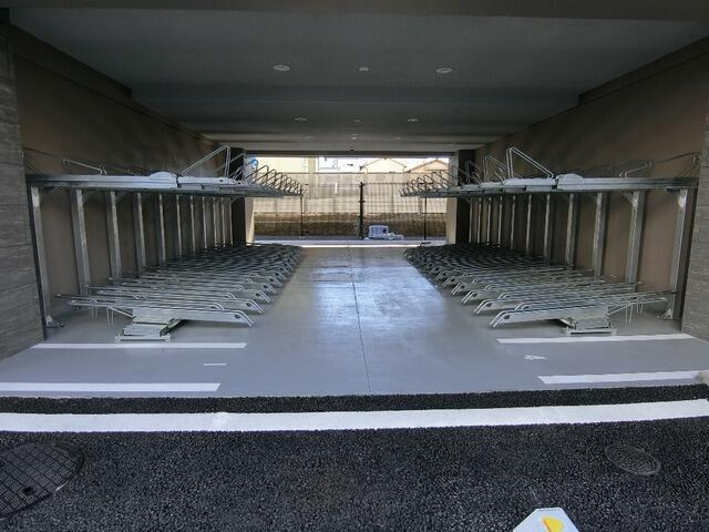 オーキッドレジデンス森下のその他共用部分|バイク置場／駐輪場 