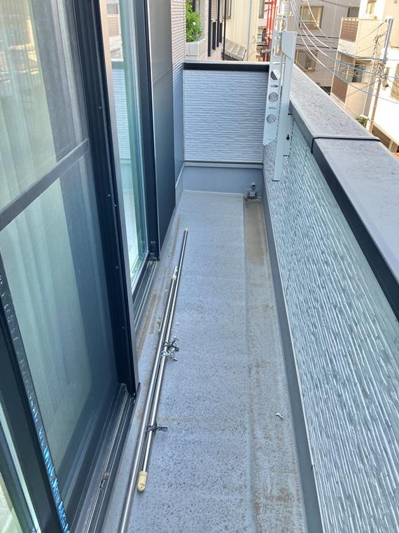 今井西町戸建のバルコニー
