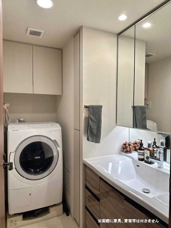 クレヴィア日暮里ＴＨＥ　ＲＥＳＩＤＥＮＣＥの洗面所