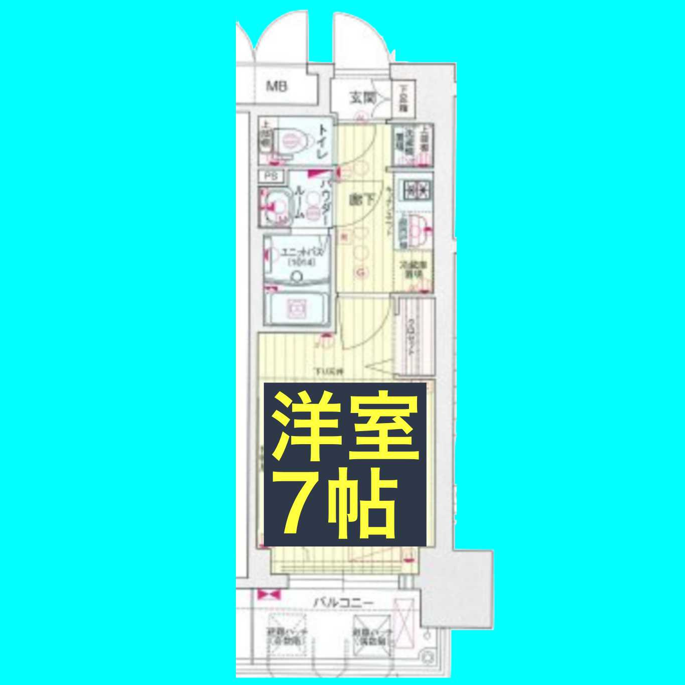 プレサンス上前津フィットの間取り