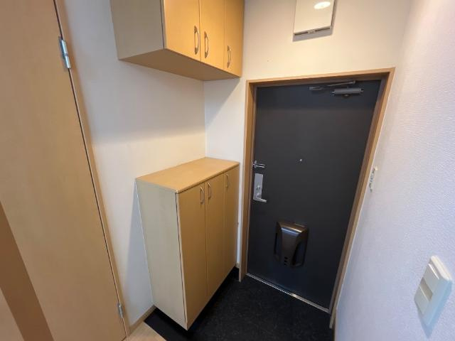 アイランドの玄関|下足箱