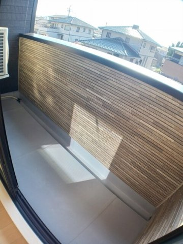 サンセットコースト弐番館のバルコニー