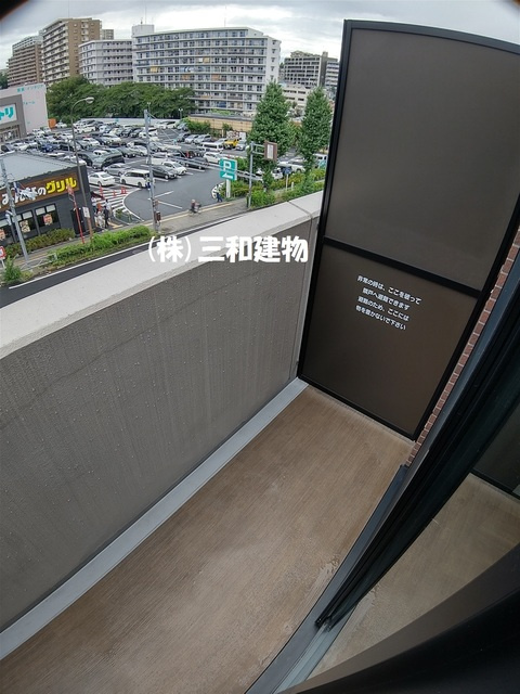 プレール・ドゥーク成増のバルコニー|同タイプ別号室参考写真