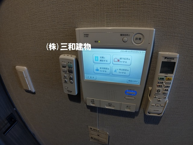プレール・ドゥーク成増のセキュリティ|同タイプ別号室参考写真