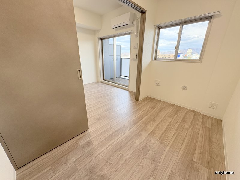 プレサンス長田レジェール　仲介手数料無料の寝室