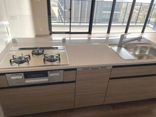 熊本市西区春日３丁目の賃貸マンションのキッチン