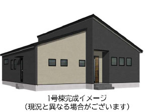 仲介手数料不要　よかタウンBloom東区戸島７丁目２期【託麻東小・二岡中】の外観パース|外観パースです