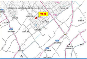 仲介手数料不要　よかタウンBloom東区戸島７丁目２期【託麻東小・二岡中】の地図|カーナビ➡東区戸島７丁目18-11付近