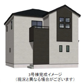 仲介手数料不要　よかタウンBloom菊池郡大津町下町２期【大津南小・大津中】の外観パース|外観パースです