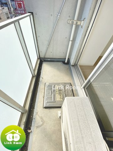 森下ツインキャッスルS棟のバルコニー