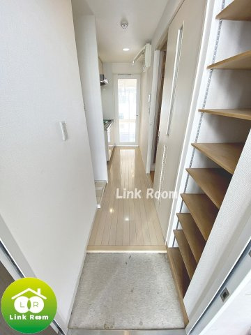 森下ツインキャッスルS棟の玄関