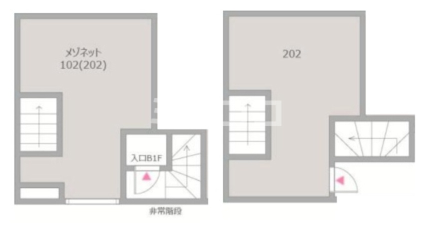 染川ビルの間取り