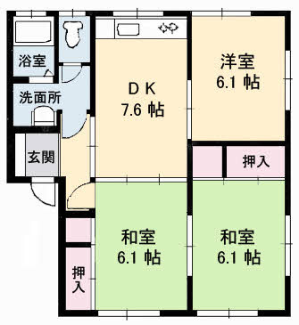 【間取り】 | チェリーブロッサム