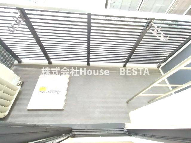 S-RESIDENCE神戸元町のバルコニー