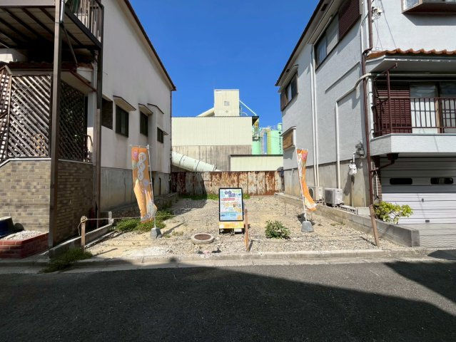 松川町2階建プラン　建築条件付土地の土地図|＼ぽかぽか南向き！／
天気の良い日はお洗濯物もカラッと乾きそうですね！