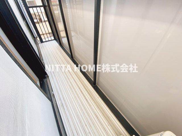 石生ハイツのバルコニー|広々バルコニーです◆