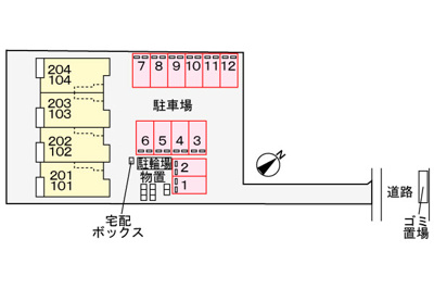 【区画図】 | ジラソーレ