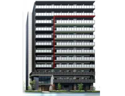 【外観】 | エステムコート難波WEST SIDEⅦエクシーナ | 落ち着いた雰囲気の外観です